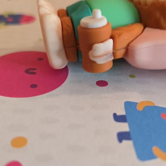 LABUBU Inspired Sleepy Bunny Keychain - - Picture 3 of 11